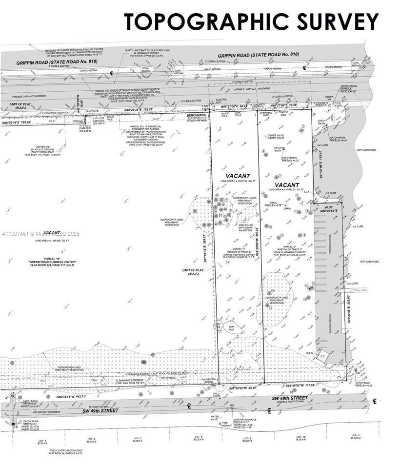 NEWMANS SURVEY - Land