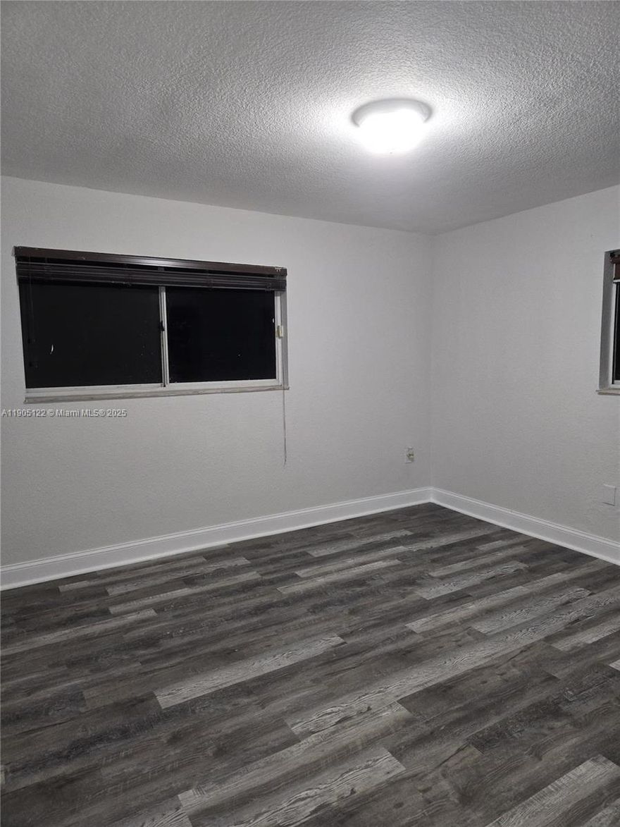 Bring you suitcases to this great rental centrally located in the heart of Hialeah.  Kitchen and living area on first floor with bedroom and bathroom on the second floor.  Community is well maintaned and water is included.  Move in for only First and Security.
