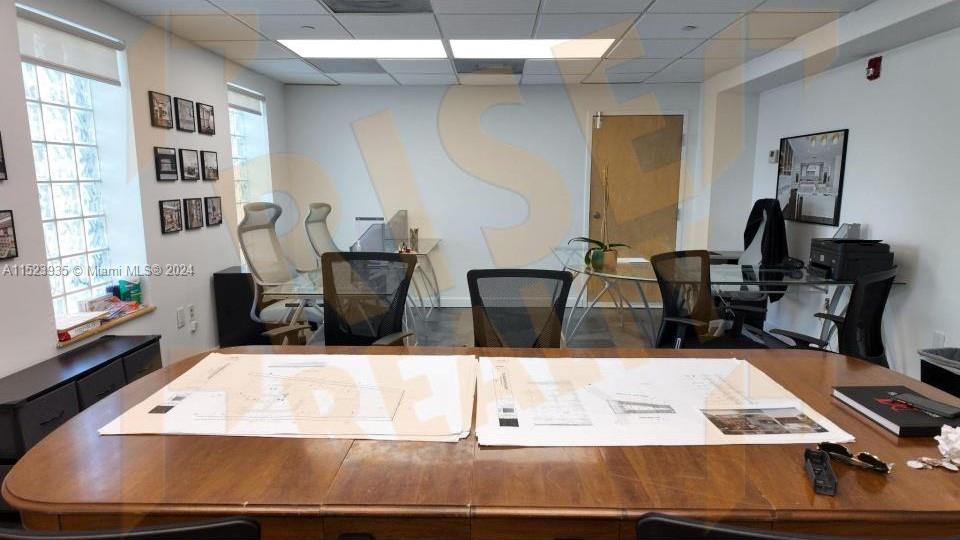 Small private 878 sf office for lease in Miami Beach's convenient and exclusive Collins Park neighborhood. Entire floor could total 5,648 sf. Short term Lease in place through summer '25 but several small options here available.
Neighbor is CEO Barry Sternlicht's Starwood Capital's new Class A Office developed in 2022. 309 23rd Street is just 2 blocks from The Ocean & Boardwalk, W & One Hotels + 1 block from The Bass (modern) Art Museum, Miami City Ballet School, public Library and Fire Department Headquarters. Miami Beach High School is only 3 blocks west while 105-year old Miami Beach Golf Club's famous 15th hole is 5 blocks away.
This boutique office has natural light, a shared outdoor patio and polished dining restaurant on the ground floor to entertain clients.