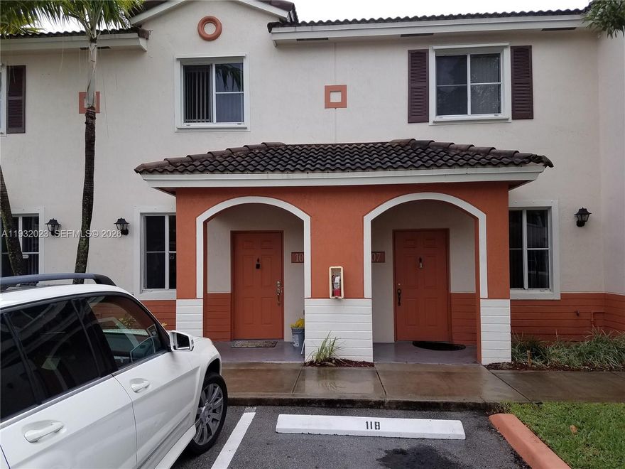 3 BEDROOM 2 BATH TOWNHOUSE IN MIAMI GARDENS.  GREAT HOMEOWNER OPPORTUNITY OR INVESTOR OPPORTUNITY.  THIS RENOVATED PROPERTY IS PRICED TO SELL! GATED COMMUNITY LOCATED JUST MINUTES TO THE TURNPIKE, 826 AND I95! LOW MAINTNANCE FEES!  RENOVATED, WASHER DRYER, CENTRAL AC, COMMUNITY POOL, CLUB HOUSE, WALK TO TOP GOLF! CAN'T GET ANY BETTER THAN THAT!