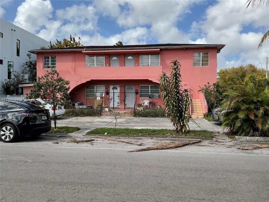 Prime corner fourplex opportunity in a rapidly transforming Miami neighborhood surrounded by new construction and redevelopment. Property consists of four units (three 2BD/1BA and one 3BD/2BA) situated on a highly visible corner lot with strong redevelopment potential. Renovate and maximize rental income or explore new construction possibilities consistent with the area’s growth. Excellent location near major roads, employment centers, and local amenities. Opportunities like this are becoming harder to find in Miami’s redevelopment zones. Priced for immediate interest and quick sale. Cash offers preferred. Submit highest and best quickly—this one will not last.