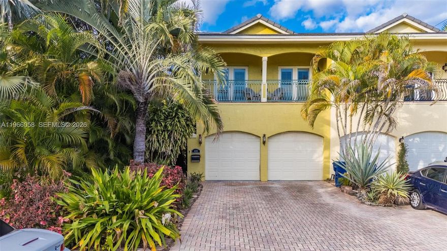 Spacious and light-filled 3-bedroom, 2.5-bath townhouse offering an open, well-designed layout with generous living space throughout. The kitchen features wood cabinetry, granite countertops, and stainless steel appliances, flowing seamlessly into the breakfast nook, living, and dining areas—ideal for everyday living and entertaining. Large windows bring in abundant natural light, enhancing the home’s bright and airy feel. Step outside to a private yard with a pool, perfect for relaxing or hosting guests. Recent upgrades include a brand-new roof and a new central HVAC system. Upstairs, you’ll find spacious bedrooms with balconies, providing comfort, privacy, and outdoor enjoyment. No HOA. Ideally located in Wilton Manors, offering convenient access to dining, shopping, entertainment, and major roadways. A well-maintained home that combines space, functionality, and valuable updates in an excellent location. Minutes away from Wilton drive for great shopping and dinning!