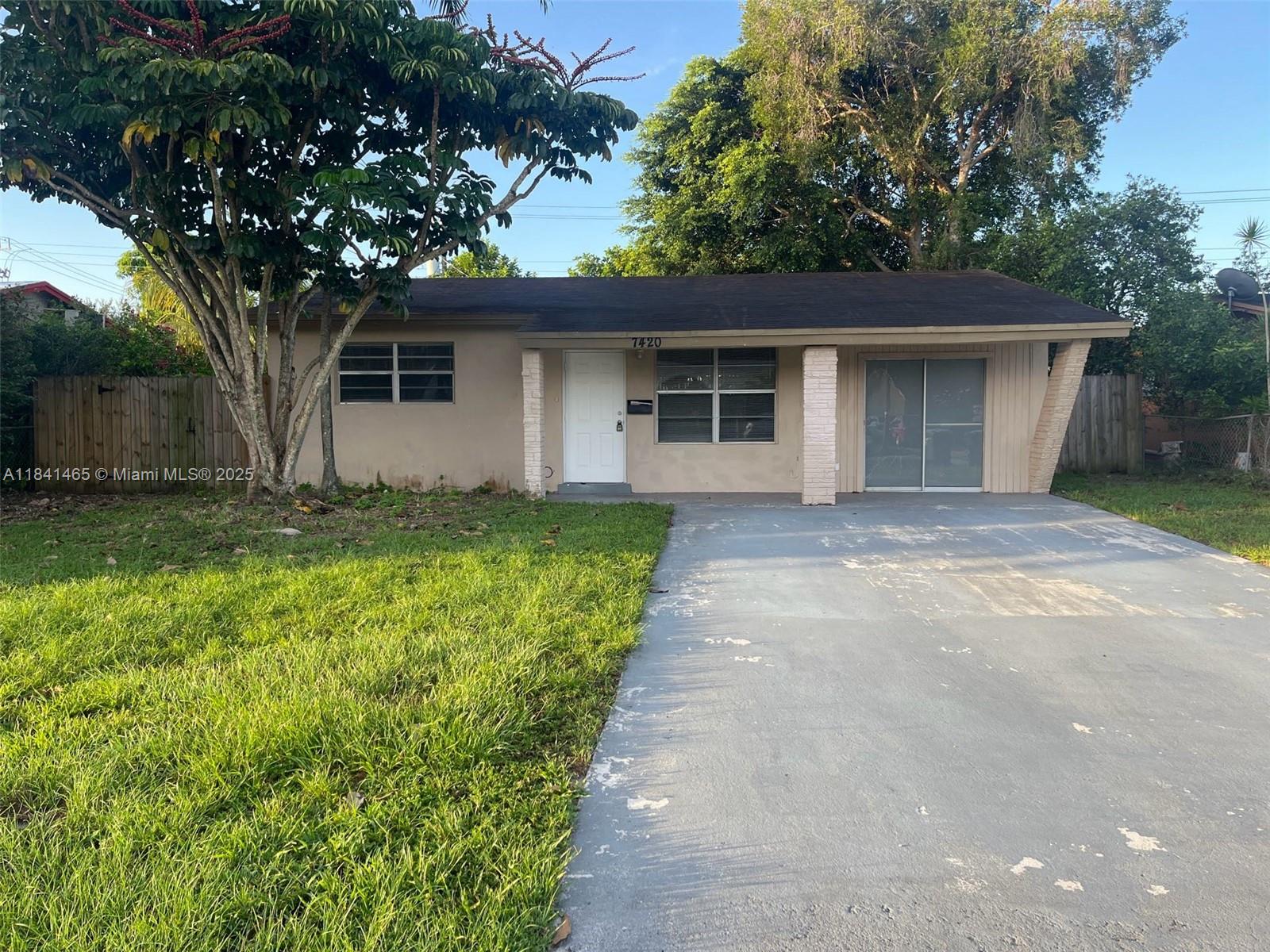 Move-In Ready 3-Bedroom, 2-Bathroom Home in Hollywood, Florida
This well-maintained home offers three bedrooms and two bathrooms in a central Hollywood location. The kitchen features quartz countertops, black appliances, and modern cabinetry. The fully fenced backyard provides space for outdoor enjoyment and privacy.
Conveniently located near shopping, dining, and major roadways, this home combines comfort with accessibility.
Schedule your showing today!