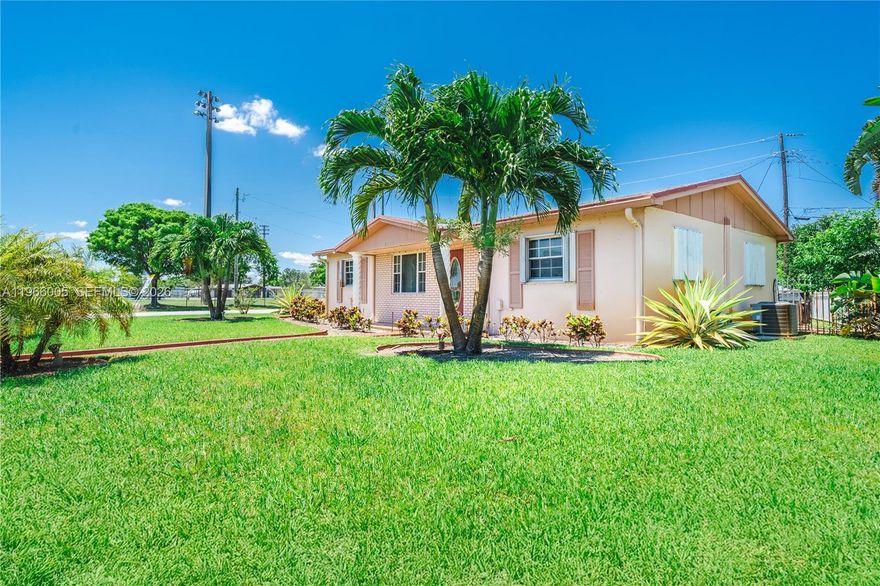 Welcome to this stunning, move-in-ready home perfectly located near the iconic Hard Rock Stadium, Walmart, and popular shopping centers. Enjoy easy access to the Florida Turnpike and I-95, making commutes smooth and convenient.  

This beautiful residence offers all-new appliances, a new roof, and is nestled in a quiet, well-kept neighborhood. Inside, you’ll find a bright and inviting space designed for comfort and style.

Whether you’re watching a game, shopping nearby, or relaxing at home, this property offers the best of South Florida living. Don’t miss your chance on this gem in one of the most sought-after areas!
