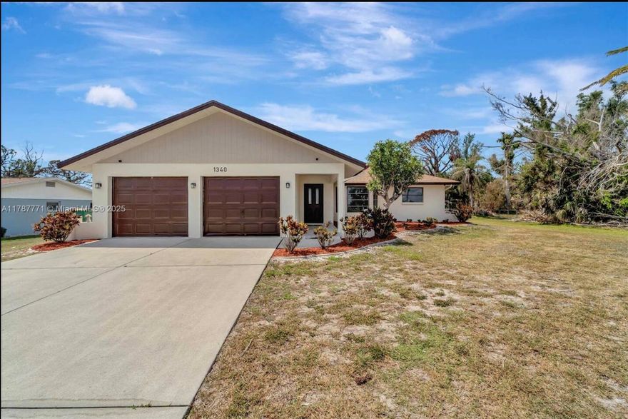 Beautifully renovated 3BR/2BA home on nearly half an acre, currently operating as a successful Airbnb rental. Features include a spacious layout, updated kitchen, private primary suite, air-conditioned Florida room, and flex space ideal for an office or playroom. A 2-car garage and detached garage offer room for storage, toys, or a future pool cabana. New roof (2022). Just minutes from Gulf beaches and A-rated schools. Includes exclusive membership to Englewood Gardens Beach Club with private beach access and clubhouse use—perfect for hosting year-round.  Whether you're looking for a primary home, vacation getaway, or investment property, this one offers comfort, flexibility, and plenty of potential.