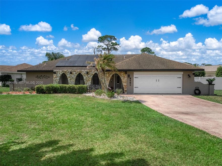 Welcome to this well-maintained 2-bedroom, 2-bath home in the desirable Lake Haven Estates community in Sebring! Offering a spacious and functional floor plan, this home is perfect for comfortable everyday living or seasonal enjoyment. The bright and inviting living room is filled with natural light and flows seamlessly into the dining area, creating an ideal space for entertaining. The generously sized primary bedroom features a private en-suite bath, while the second bedroom offers plenty of space for guests, a home office, or hobbies. A full additional bath adds convenience for family and visitors alike. Enjoy the added benefit of an attached garage with a dedicated laundry area for everyday ease. Step into the spacious sunroom, perfect for relaxing morning coffee or evening unwinding, which leads out to a fully fenced backyard. The outdoor space includes an above-ground pool for cooling off on warm Florida days and a shed for extra storage. This home combines comfort, functionality, and outdoor enjoyment in a great Sebring location, don’t miss your opportunity to
make it yours!
