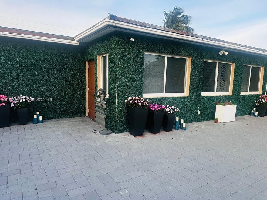 Modern luxury sanctuary in Sunrise. Step into your private oasis featuring a sunlit, modern design nestled in Sunrise Golf Village. Situated on a generous 6,000 sq ft lot with approximately 1,788 sq ft of interior living space, this home blends comfort, functionality, and timeless elegance.
Features include hurricane impact windows and doors, a fully fenced backyard (approx. 1,700 sq ft) ideal for entertaining, and high-efficiency A/C (2020). Enjoy an 18 SEER, two-stage Carrier system with warranty, EV charger (Level 2) installed in the garage, PVC privacy fencing with side gates, and a renovated garage with mini-split A/C and faux boxwood accent wall.
Interior highlights include a modern kitchen with granite countertops, tile and wood flooring throughout, LED lighting, retractable fans, and tasteful finishes from front to back. A truly move-in-ready home offering serenity, style, and functionality in a prime Sunrise location.Showings will be available during scheduled open house times only.