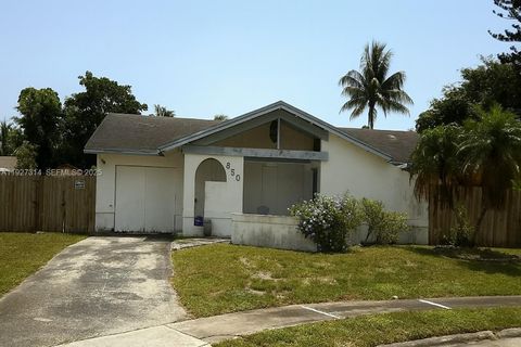 850 SW 55th Way Margate FL 33068