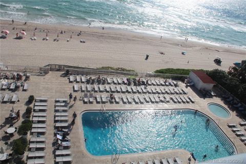 A home in Sunny Isles Beach