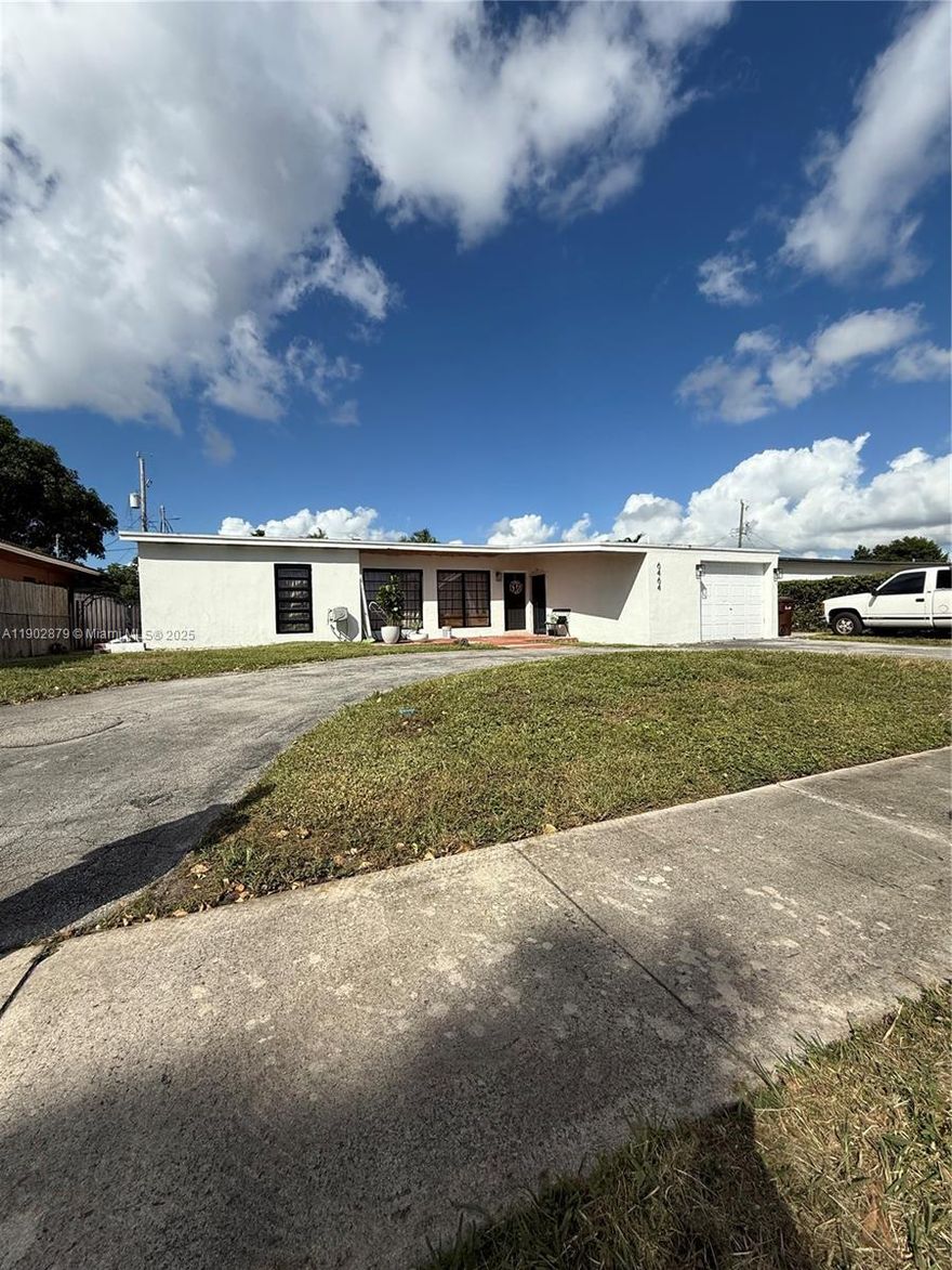 3-bedroom, 2-bath home in the heart of Hialeah featuring a spacious layout. Enjoy a private backyard with a swimming pool, outdoor kitchen, and outdoor bathroom. Located in a quiet neighborhood near schools, shopping, and major highways. This move-in ready property offers comfort and convenience. Don't miss this opportunity! ONLY FIRST MONTH AND SECURITY REQUIRED.