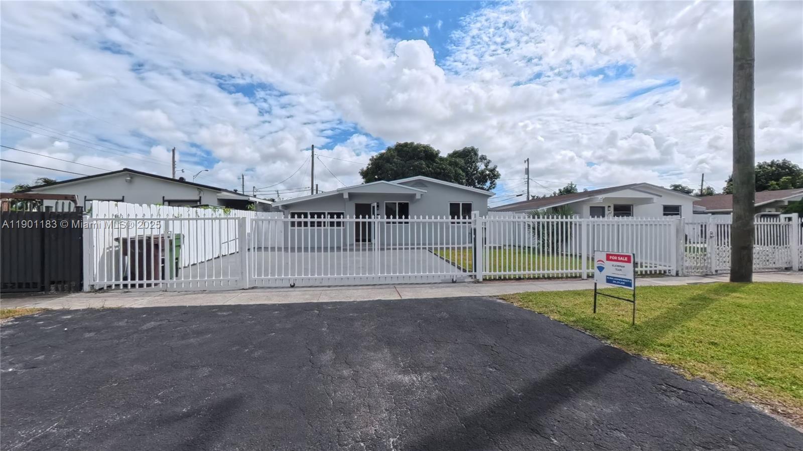 Fully renovated 3/2 single family home plus 2 flexible spare rooms in a no-HOA Hialeah neighborhood. Updates include a new roof, impact windows and doors, modern plumbing and electrical, new kitchen and baths, floors, and AC. Completely move-in ready! A gated driveway offers privacy and mature mango tree adds charm to the backyard. Conveniently located near Amelia Earhart Park, Milander Park, Westland Mall, and local dining and shops for an easy connected lifestyle.