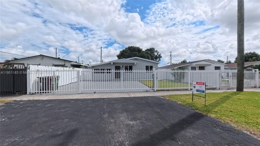 Fully renovated 3/2 single family home plus 2 flexible spare rooms in a no-HOA Hialeah neighborhood. Updates include a new roof, impact windows and doors, modern plumbing and electrical, new kitchen and baths, floors, and AC. Completely move-in ready! A gated driveway offers privacy and mature mango tree adds charm to the backyard. Conveniently located near Amelia Earhart Park, Milander Park, Westland Mall, and local dining and shops for an easy connected lifestyle.