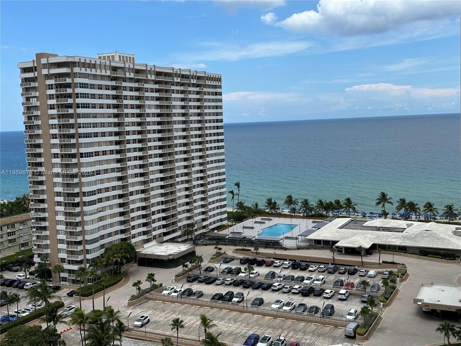 Enjoy resort style living in this lovely furn'd 1 bedroom 1.5 bath unit available for annual rent located at the Hemispheres – ocean front complex on Hallandale Beach. Unit has large open balcony with magnificent ocean and intracoastal views. Rent includes a/c, Cable, WIFI, water, pest control and 1 assigned parking space. Complex has 24 hour security, pool, access to the beach, beach service, fitness center, tennis court, BBQ, restaurant, mini marts and valet parking. Located close to Hlwd Beach, Margaritaville, Aventura Mall, airports, and major highways. Tenant to pay 1st month rent, security to owner & security to building. $150 screening fee. Ongoing construction in the complex could affect amenities, balcony usage, noise, etc during the duration of the lease.