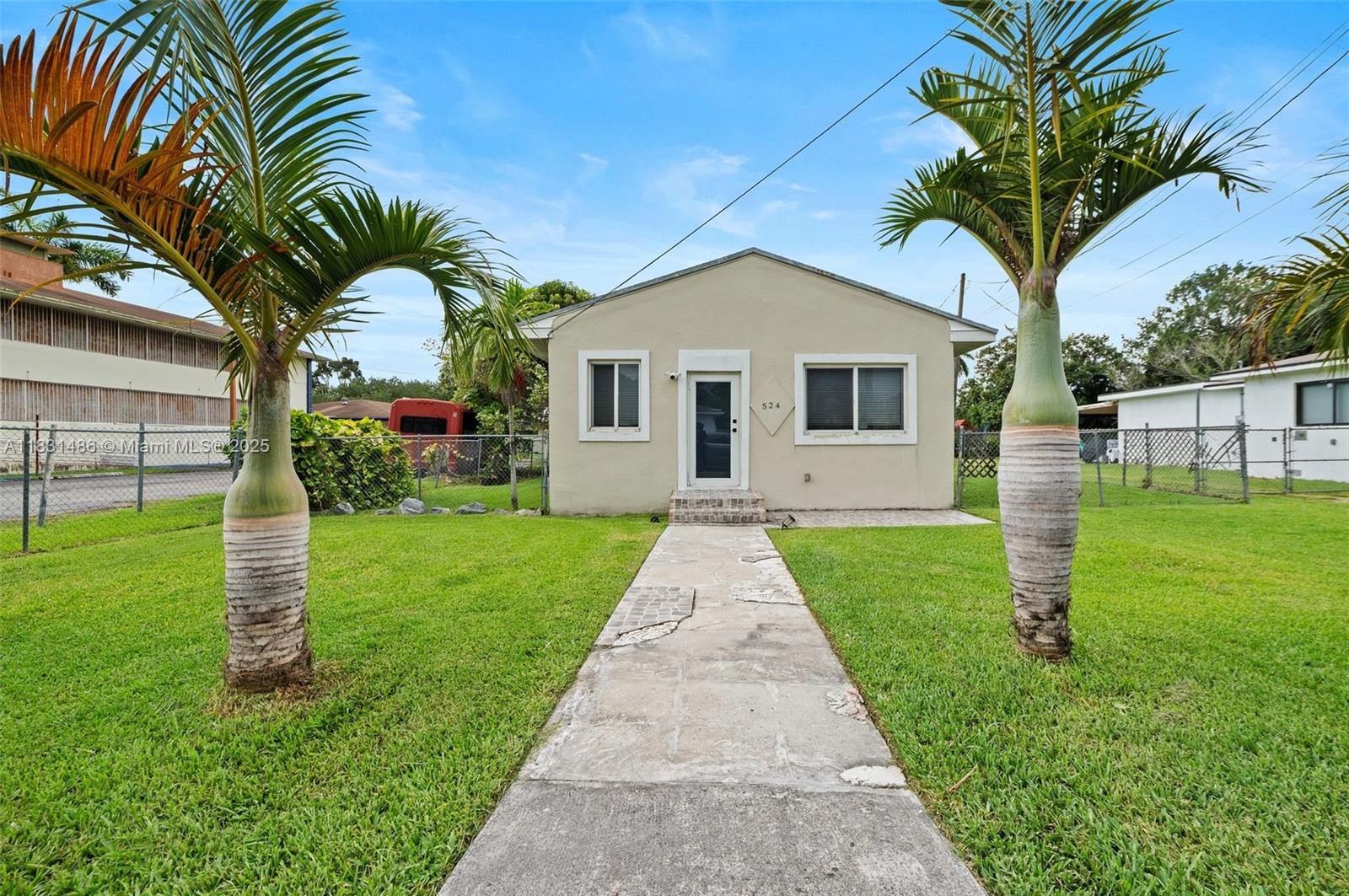 Discover this beautifully maintained one-story residence nestled in the heart of El Portal. Built in 1938, this solid concrete block home blends vintage charm with thoughtful updates. Featuring 3 bedrooms and 1 full bath, it boasts a spacious layout with ceramic tile flooring, a large kitchen with modern appliances, and hurricane impact windows throughout. The home is Smart Home ready with wiring for security cameras. Sitting on a 10,600 sq ft lot, the lush backyard offers room to relax or add a pool. Located on a quiet, tree-lined street just minutes from Biscayne Blvd, the Design District, Wynwood, and Miami Shores, with easy access to parks, shops, and dining.