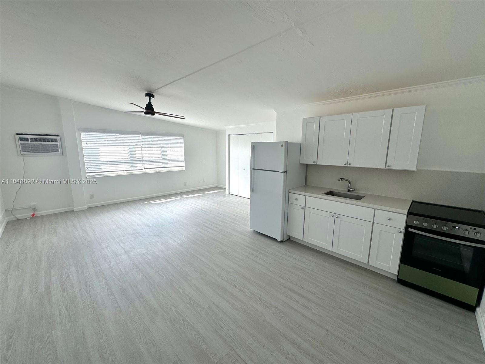 Unreal location! This updated and large Studio rarely ever comes to market. Literal steps from the ocean in the heart of Lauderdale By the Sea. Second floor apartment above retail shops. Step outside and you're in the middle of it all, beach, amazing restaurants, shops galore, bars and entertainment. Unit comes with 1 dedicated parking space in the back of the building. Anyone who knows this area will tell you the parking space alone is worth its weight in gold. Unit recently underwent a complete renovation with new floors, kitchen, appliances, bathroom. Unit features vaulted ceilings and over 500 s/f Hurry, this one wont last long.