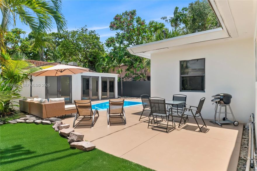 Completely renovated, extremely rare income-producing triplex with a pool, located just minutes from Las Olas in the heart of Fort Lauderdale. This turnkey property features 2 separate free standing buildings. Three fully furnished units: one spacious 3-bedroom unit and two oversized studio units, all currently rented on a month-to-month basis. The owner completed a full renovation, including impact windows and doors, brand-new kitchens and bathrooms, updated flooring, a resurfaced pool, electrical, and new landscaping throughout. This exceptional asset delivers a strong 7.4% cash-on-cash return, making it an ideal investment opportunity. Unbeatable location close to Fort Lauderdale beaches, FLL Airport, Downtown Fort Lauderdale, dining, shopping, and entertainment. See Attached File for Profit and Loss Statement! Call Listing Agent for showing...
