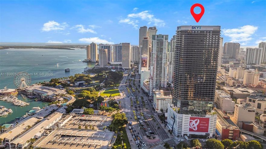 Fabulous Studio Hotel/Condo Unit Located in the Heart of Downtown Miami. This Unit Features a Full Kitchen with All Appliances, is Completely Furnished with Modern Furniture and Flat Screen TV. King Size Bed and Pull Out Couch for Extra Room. Unbelievable East Miami Views of Miami Beach and Biscayne Bay. This Hotel Condo Features a Wrap Around Pool, Two Story Gym, Valet Parking and So Much More! Location Offers Easy Access to Kaseya Center, Bayside Marketplace, All Major Roadways, Port of Miami, Public Parks and Public Transportation! Don't Miss This One! HOA is $1983.84 Quarterly