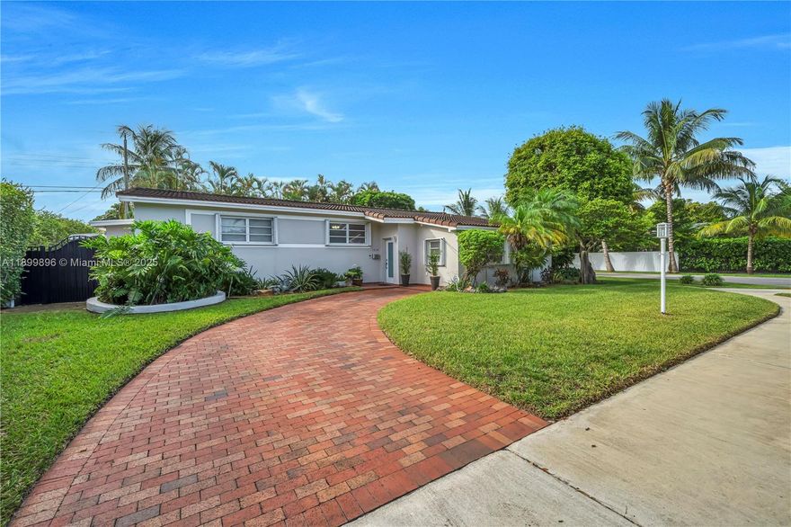 Step into comfort and style with this beautifully updated 3 bed, 2 bath residence offering 1,955 sqft under A/C. The functional layout is perfect for modern living, featuring a remodeled kitchen, spacious living areas, a laundry room, and generously sized closets throughout. The primary suite provides a relaxing retreat with abundant storage and a spa-inspired bath. Outside, enjoy the ultimate South Florida lifestyle with lush landscaping offering privacy in the pool, detached outdoor kitchen, and two exterior storage closets, ideal for tools, gear, or seasonal decor. Whether you’re hosting friends or relaxing by the pool, this home is designed for both comfort and entertaining. Immaculately maintained and full of charm, this property is the perfect package.