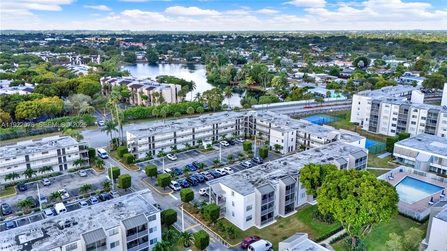 Discover exceptional living in this prime West Kendall condo/townhouse, ideally situated on the first floor. This spacious 2-bedroom, 2-bathroom residence includes an additional versatile room perfect for a home office or third bedroom, offering a total of 1,117 sq. ft. of comfortable living space. The unit features tasteful updates, ample closet space, and the convenience of an assigned parking spot. Residents enjoy resort-style amenities including a sparkling pool, tennis courts, a fully equipped fitness center, and a welcoming clubhouse. Located within walking distance of 88th Street, close to shopping, and just minutes from the Turnpike, this sought-after community provides both convenience and lifestyle. An excellent opportunity for end-users and investors alike