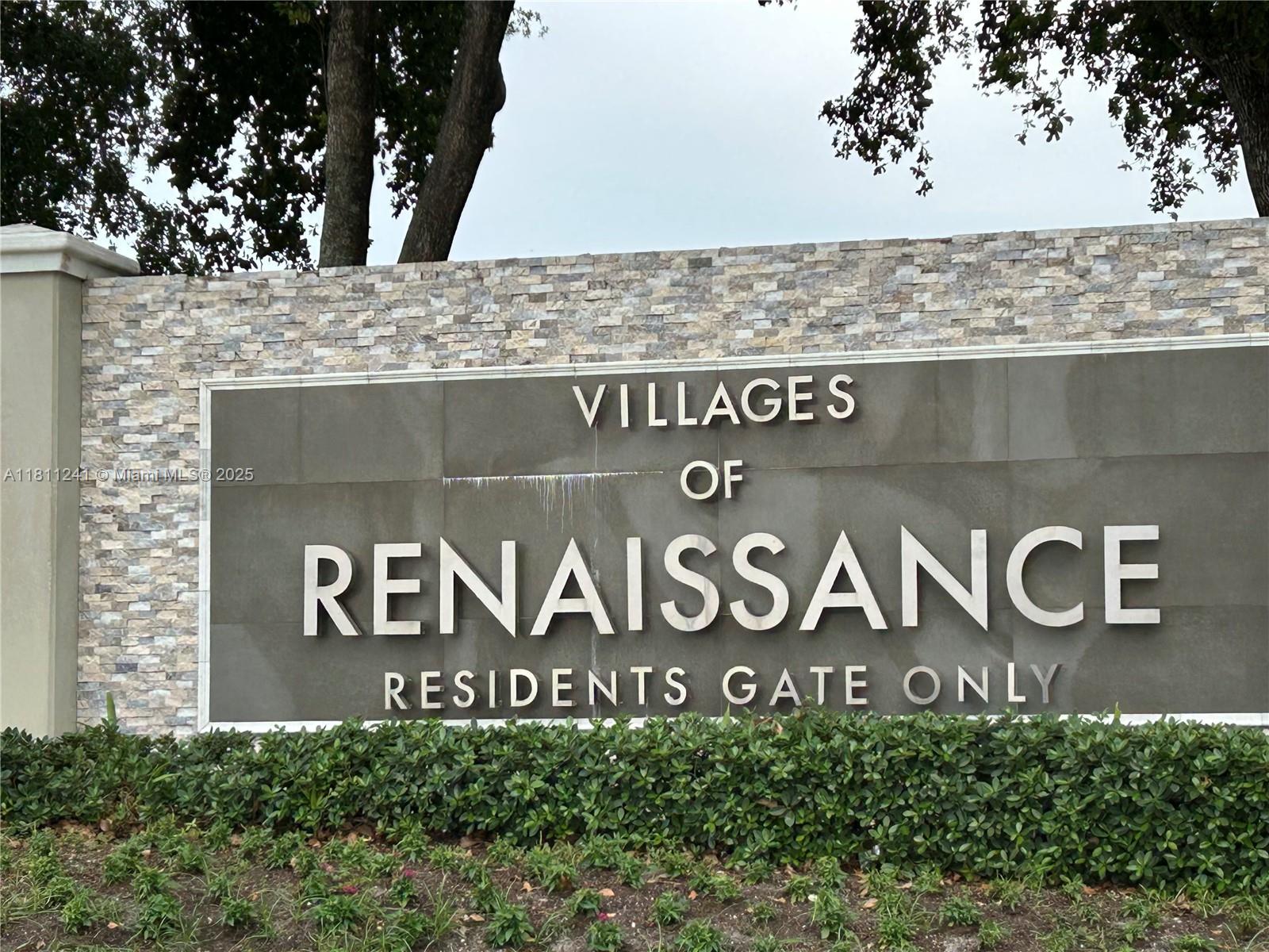VILLAGES OF RENAISSANCE - Residential
