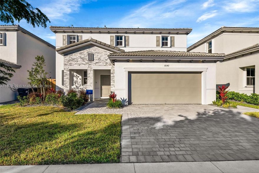 MOVE IN READY!!! NEW CONSTRUCTION!! NO HOA APPROVAL HOME DOES NOT COME FURNISHED!
Multigenerational living is made simple in this two-story home, with a convenient suite featuring two private entrances, living room, kitchenette, bathroom and bedroom. In the main home is an open floor plan shared between the family room, dining room and kitchen on the first floor. Four bedrooms are situated on the second level, including the serene owner’s suite with two oversized walk-in closets

Please Request showings on Showingtime OR CALL PHIL ROSE 954-825-7380 TO GET LOCKBOX CODE.