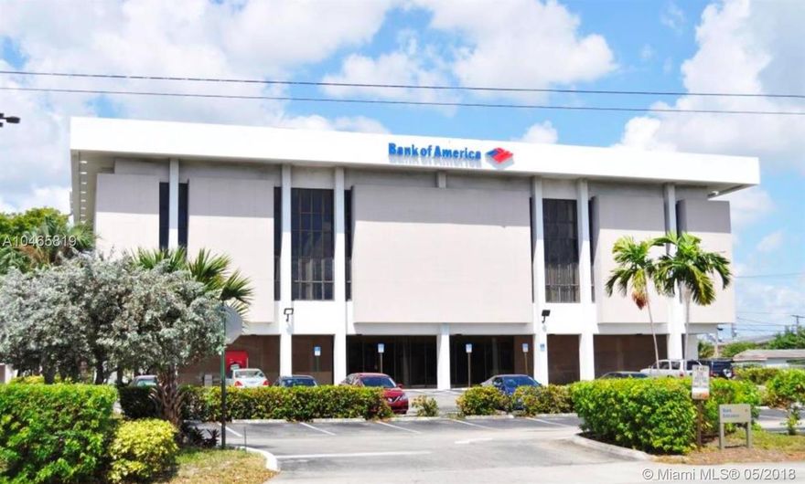 Net leased property is anchored by Bank of America. BOA has just signed a lease renewal extending until July 31st 2024 (over 6 years left on lease before options to extend). This Corporate signed lease contains 4, five-year options to extend. The total gross square footage of this property is 43,770 sf with 39,533 leasable net sf. This building is situated on a large 2.54-acre lot with over 133 parking spaces. It is currently 48.6% occupied with 19,222 sf leased and 20,322 sf available. 
See attache Offering Memorandum for detailed information