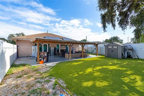 A home in Miami