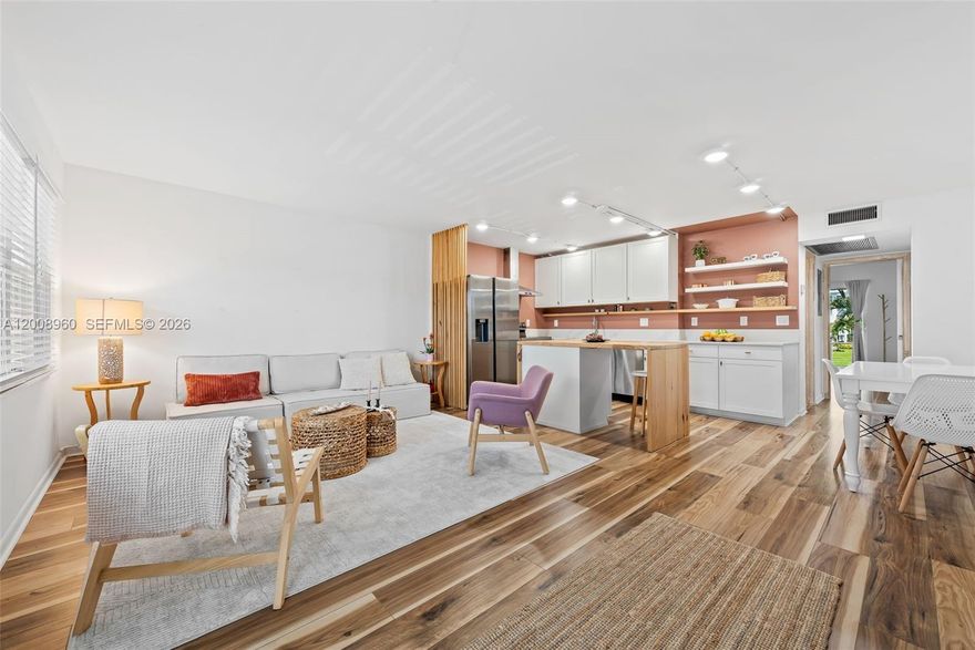 Beautifully renovated, this 1BR/1.5BA residence is located in the highly desirable 55+ community of Century Village. Thoughtfully updated, the home features a new A/C (2022), new water heater, and upgraded electrical panel for peace of mind. Enjoy tranquil lake views from your private patio—perfect for relaxing mornings or evening unwinding. Impact windows and hurricane protection throughout. The modern kitchen boasts stainless steel appliances, new cabinetry, quartz countertops, and an open-concept layout filled with natural light. Residents of this gated, resort-style community enjoy an exceptional array of amenities, including a clubhouse, theater, fitness center, multiple pools, tennis courts, and courtesy transportation. Ideally located just minutes from the beach, shopping, and dining. Turnkey and impeccably maintained—this is South Florida living at its finest.