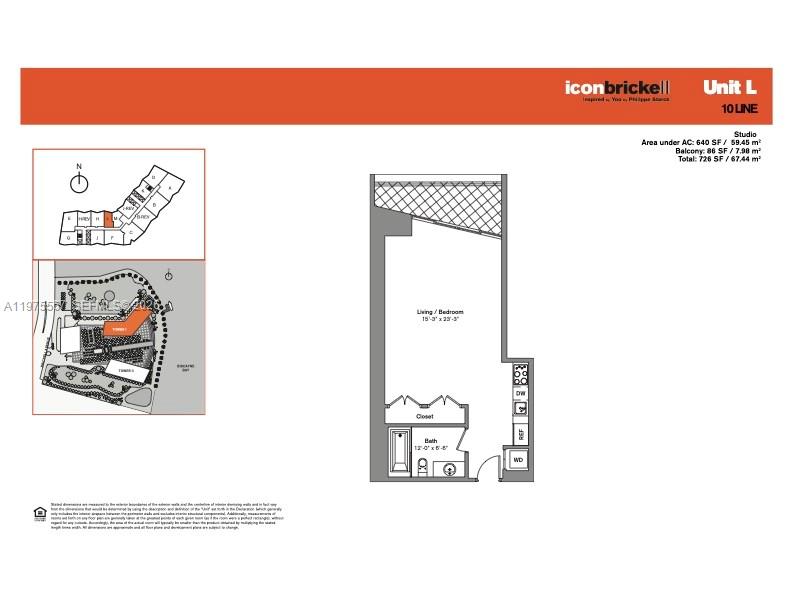 ICON BRICKELL CONDO NO 1 - Residential Lease