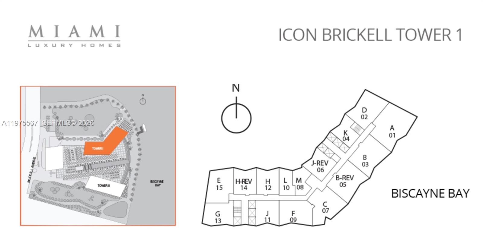 ICON BRICKELL CONDO NO 1 - Residential Lease