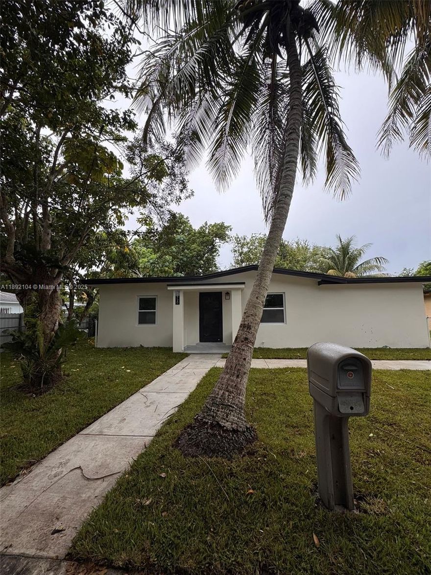 Completely remodeled 3-bedroom, 2-bath home in the heart of North Miami, just minutes from the beach, major shopping centers, and the Golden Glades Interchange for easy commuting. This stunning residence features a brand-new shingle roof, a new A/C system, and a freshly paved driveway. The interior boasts modern finishes, an open layout, and abundant natural light throughout. Move-in ready and ideally located close to everything—beach life, dining, and convenience all in one place!