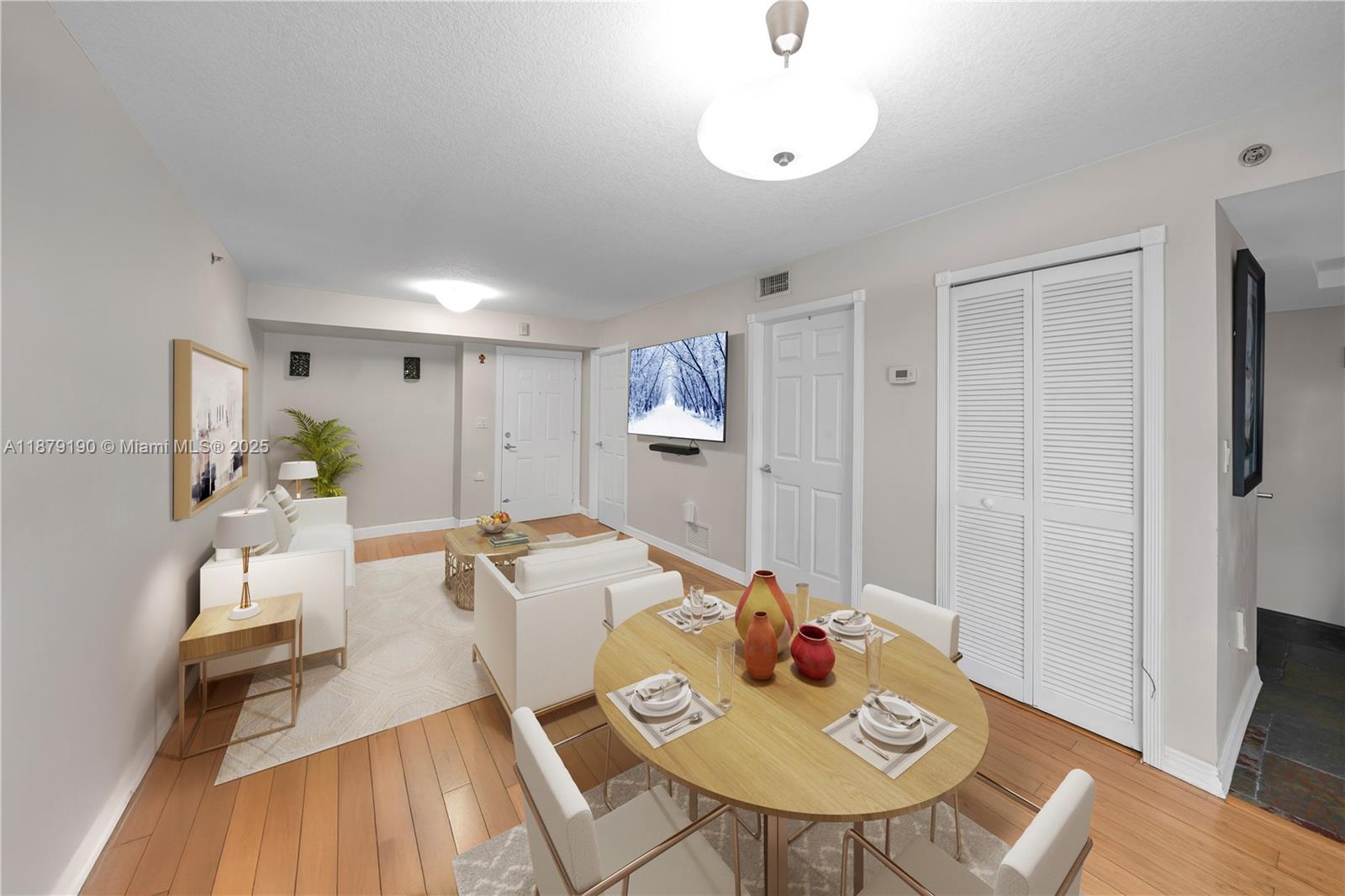 Discover the ultimate in Miami living with this spacious two-bedroom condo, perfectly situated along the serene Miami River. Featuring expansive interiors and a large primary bedroom with stunning water views, this residence offers a perfect blend of comfort and tranquility. The home is complete with a walk-in closet and in-unit laundry for added convenience. Located in the highly sought-after River Run South, this prime address provides effortless access to major highways, shopping, dining, and local attractions. Enjoy proximity to Downtown Miami, Little Havana, Wynwood, Brickell, and the future Miami Freedom Park. Whether you're seeking relaxation or vibrant city life, this condo offers the best of both worlds. Schedule your private showing today!