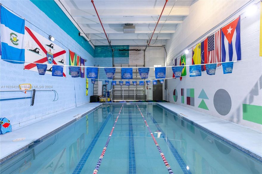 We offer the business only of Swimming Club, indoor & heated pool, with more than 150 children currently, they offer classes for:
infant Rescue Survival, swim team, special olympics, adult.