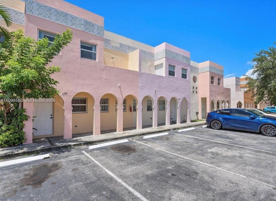 Located at 2748 NW 131st St, this townhouse offers a functional and spacious layout in the heart of Opa-locka. This 3-bedroom, 2.5-bathroom residence is perfectly suited for those seeking a well-organized living space in a central location.

The first floor is designed for convenience, featuring an exceptionally large half-bathroom that doubles as a laundry room with a washer and dryer already in place. All three bedrooms are situated on the second floor, providing privacy and a quiet retreat from the main living areas.