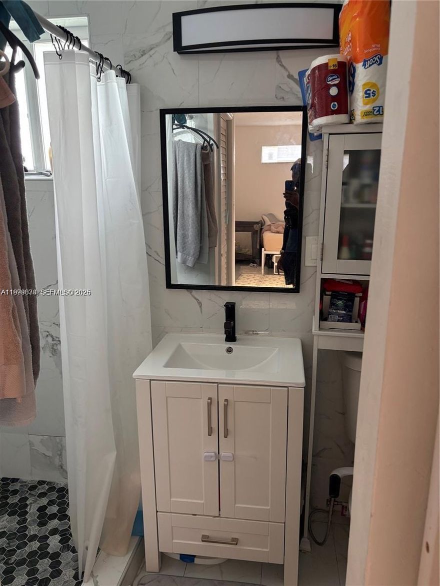 Spacious and fully remodeled efficiency for rent in a quiet neighborhood in Miami Gardens. Landlord pays for utilities such as light and water. Washer and dryer included. Property will be move in ready on May 1, 2026.