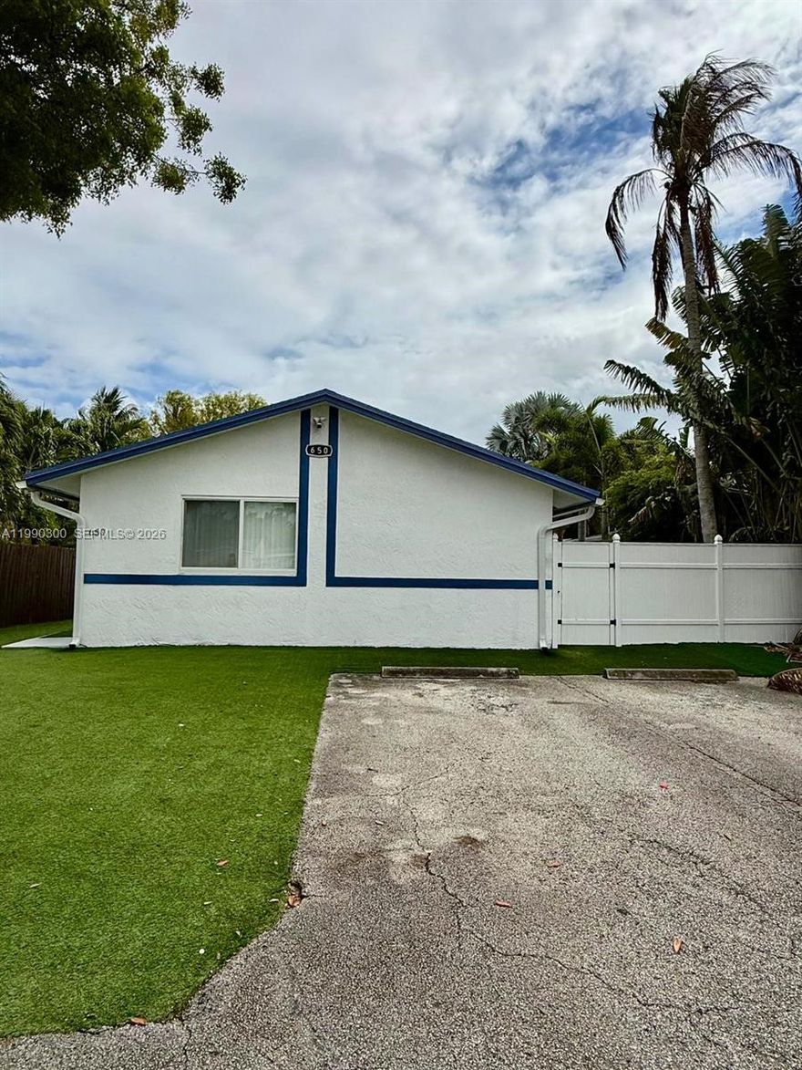 Turnkey income-producing duplex in a prime Fort Lauderdale location! Everything has already been done for you: new roof, gutters, impact windows and doors, artificial turf and landscaping,  Interior updates include new countertops and fresh paint in 2023, along with new fencing in 2023. Property was also tented for termites in 2022 for added peace of mind. This hard-to-find duplex features 2 bedrooms and 2 full bathrooms on each side, plus 4 off-street parking spaces. Currently operating with a vacation rental license, making it an excellent opportunity for investors seeking strong cash flow. Ideally located just south of Wilton Manors, near Fort Lauderdale High School, and only 3 miles from the beach. A true investor’s dream—step right into your own income-producing property. Management recommendations available.