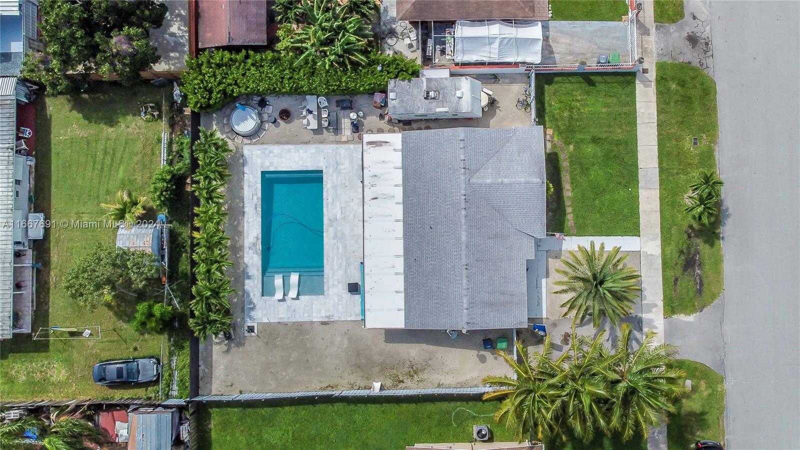Must see 3 bedroom pool home with lots of potential. Kitchen remodeled. Pool and patio area are 4 years old. Almost new salt pool with sun shelf. Roof redone 2019. AC and water heater upgraded in 2017. Fantastic Location. Close to turnpike entrance, Larry and Penny Park, Robert Morgan and shopping centers. A MUST SEE. Decisions will be made quickly. Please call 4666 number for appointments.