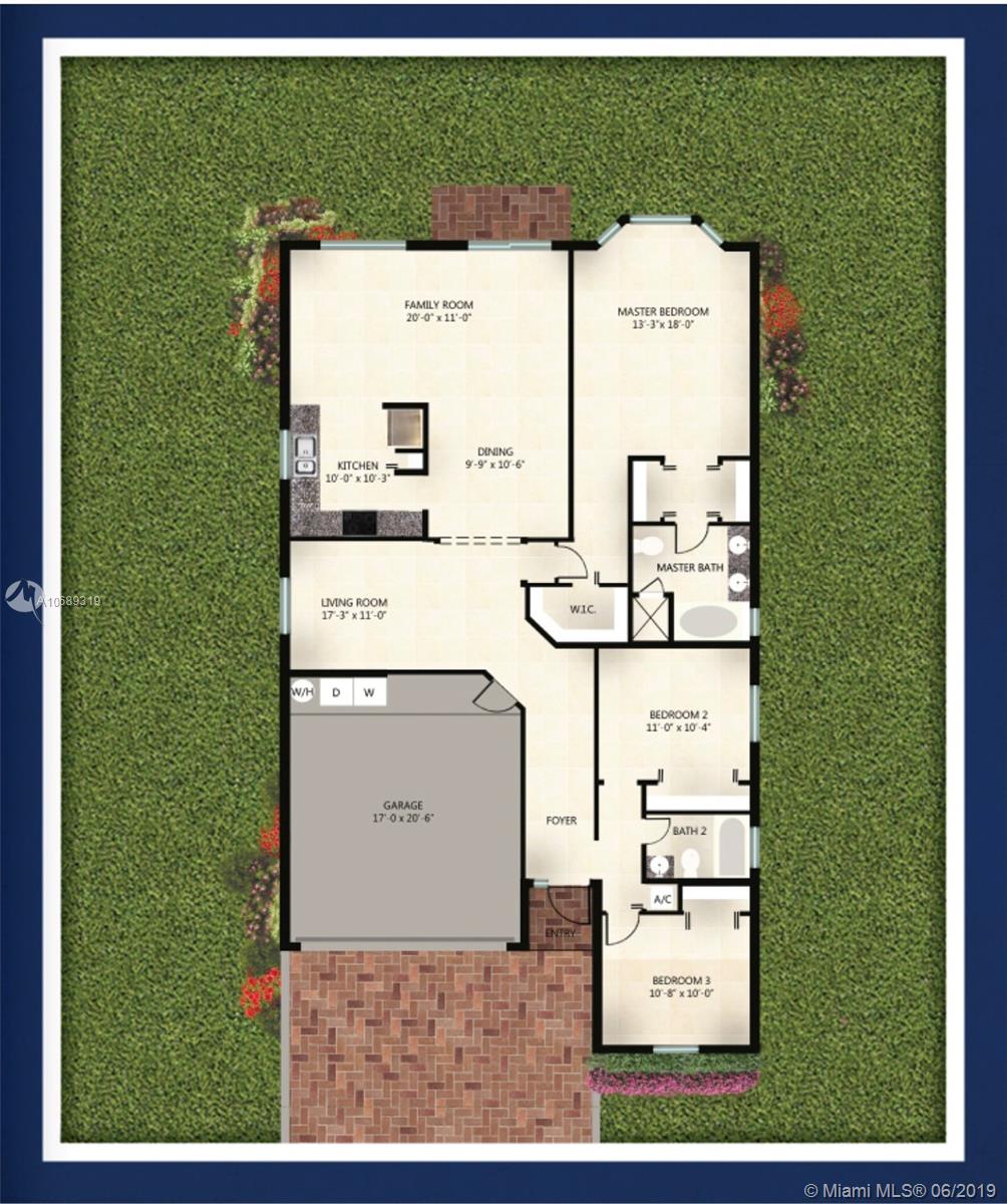 This beautiful house is close to mayor expressways, MIA Intl and malls. The club house has a big pool along with a tennis court. IS TENANT OCCUPIED UNTIL JUNE 30, 2019.