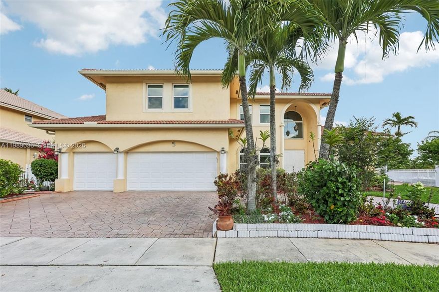 Luxury Waterfront Estate in Pembroke Pines
Property Overview
Address: 17211 SW 12th Street, Pembroke Pines, FL 33029
Narrative Description
Nestled in the heart of the sought-after Silver Lakes gated-community, this stunning residence offers the perfect blend of suburban tranquility and modern convenience. From the moment you pull up to the meticulously manicured front gardens, the home’s striking curb appeal and welcoming architecture set a sophisticated tone. Inside, the light-filled floor plan flows effortlessly, featuring spacious living areas designed for both quiet family evenings and vibrant weekend entertaining. High ceilings and thoughtful finishes create an atmosphere of airy elegance.

Beyond the elegant interior, the property transforms into a true resort-style sanctuary defined by its premier lakefront positioning. The backyard is an entertainer's dream, featuring a sparkling custom pool framed by a lush, tropical garden that yields a private harvest from multiple fruit-bearing trees. Culinary enthusiasts will gravitate toward the high-end modern outdoor kitchen, perfectly equipped for hosting parties and dinners under the Florida stars. For those drawn to the water, the convenience of direct boat access allows you to spend your afternoons cruising the peaceful lake right from your own backyard, offering a level of luxury and leisure that is truly unparalleled.
Location & Lifestyle
Located 30 minutes from Miami and 30 minutes from Fort Lauderdale, this home provides more than just a beautiful living space; it offers an enviable lifestyle. Residents enjoy:

Top-Rated Schools: Access to some of the highest-rated educational institutions and medical facilities in Broward County.
Premier Shopping: Minutes away from the shops at Pembroke Gardens and Lakeside Town Center.
Outdoor Recreation: Proximity to lush local parks and community recreation centers.
Accessibility: Easy access to major highways, making commutes across South Florida seamless while maintaining the quiet, tree-lined charm of a private neighborhood.

This is a rare opportunity to own a piece of Pembroke Pines paradise in a community known for its safety, charm, and lasting value.
** Assumable VA Loan of $665K at 2.875 (Veterans only) **
