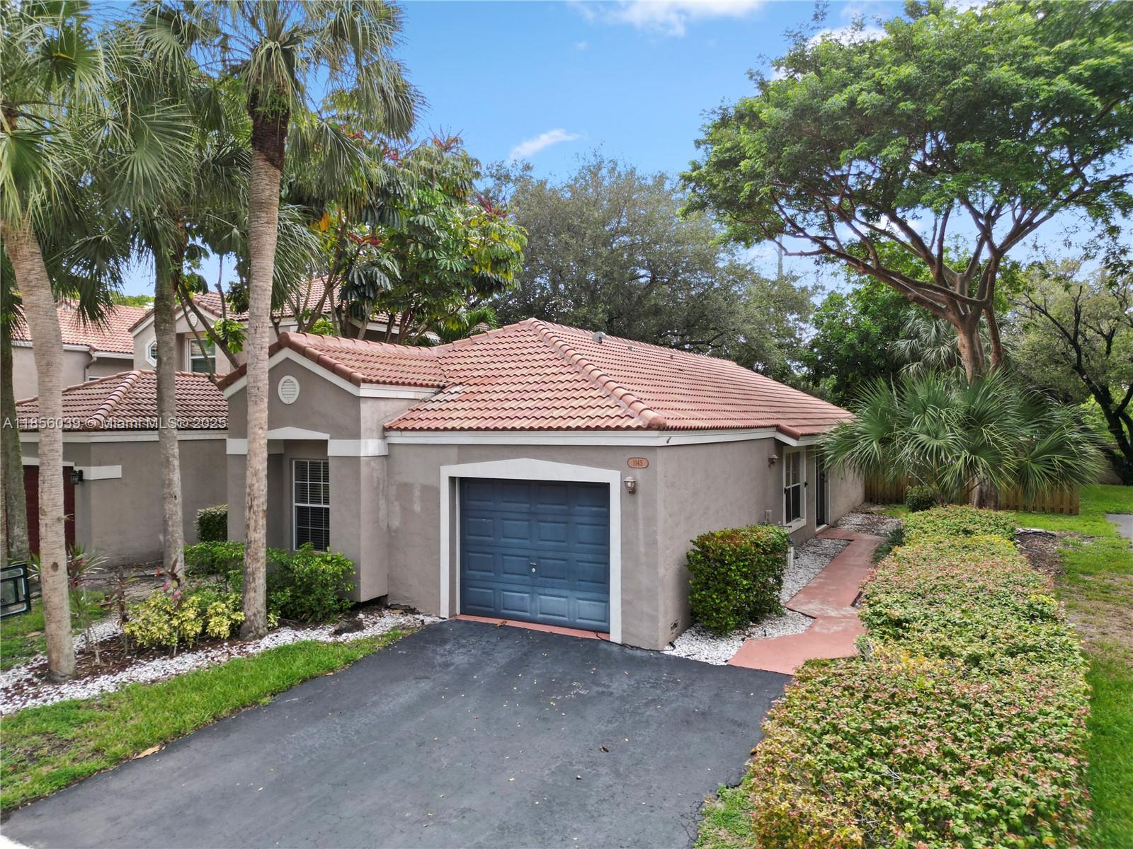 This spacious 3-bedroom, 2-bathroom single-family home, complete with a one-car garage, is situated in the desirable Bridgewater community. The home features tile and vinyl flooring throughout, vaulted ceilings, full hurricane protection, and a newly fenced backyard. The community offers numerous amenities, including a pool, playground, and maintenance services that cover lawn care (for both front and back yards), sprinkler system upkeep, cable, and internet services. Additionally, this location is conveniently near parks, shopping centers, and restaurants, with easy access to major roadways. Just a quick walk away is Deicke Park, which features a playground, pickleball and tennis courts, volleyball facilities, walking trails, and grassy fields.
