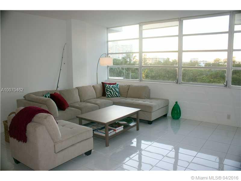 Live on beautiful Belle Isle in this extremely spacious 1/1.5 in full service bldg. Open kitchen with s/s appliances, dining room, and large living space with white tile floors. Picturesque views of the park and partial water. Tons of storage space. Brand new pool deck & bbqs. 24 hr security, assigned parking, & gym. Walk to Standard Hotel, Sunset Harbour & Lincoln rd. Includes a/c, basic cable, water, trash.