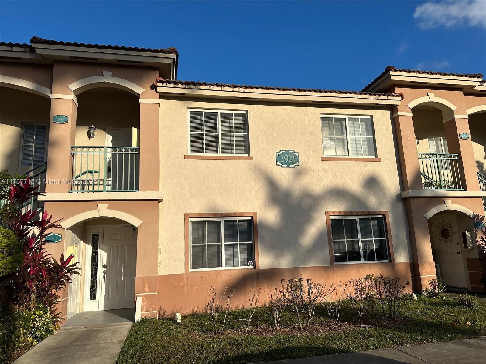 Rental Property at 2921 Se 12th Rd 203-56, Homestead, Miami-Dade County, Florida - Bedrooms: 2 
Bathrooms: 2  - $1,900 MO.