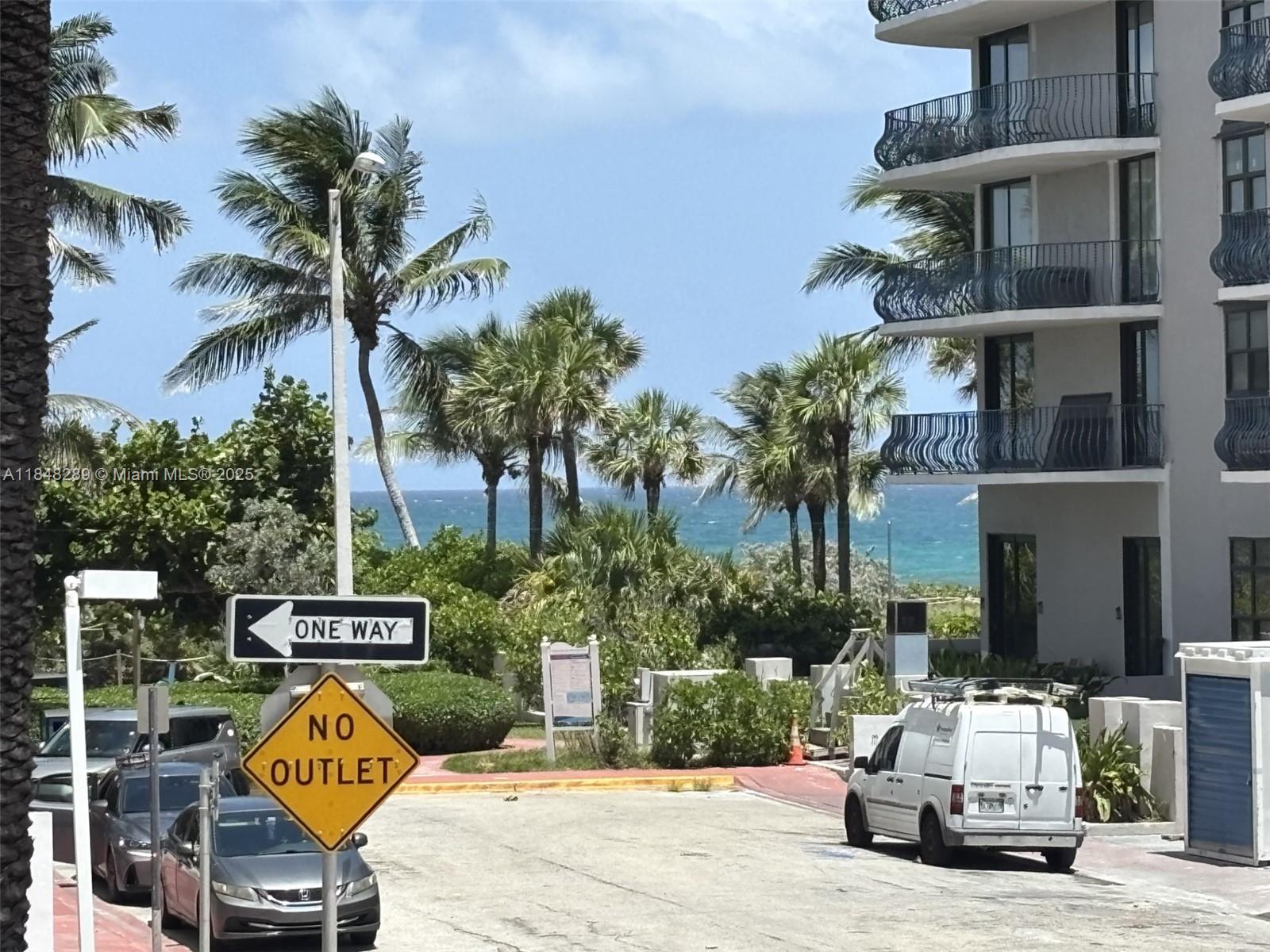 Come live a block away from the ocean in this well mainted 2 bedroom and 2 bathroom apartment in Surfside. IF you love walking on the beach and enjoy the ocean breeze then you have found the perfect place to live. This smaill boutique building is one block from the ocean on 89 St. It offers private covered parking and a pool. Laundry facility on site.