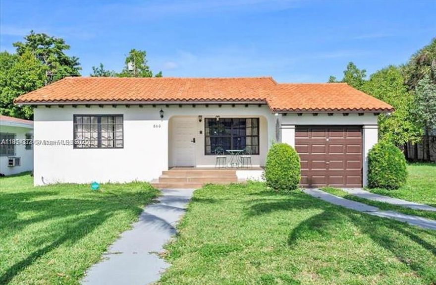 Spacious and centrally located property in the heart of Little Havana! This home features 3 bedrooms and 2 bathrooms, with an additional bedroom and full bathroom in the converted garage—ideal for guests or extended family. Recently updated floors, ample driveway parking, and a large side patio area. Located just off the 836 Expressway, close to Downtown, Coral Gables, Brickell, and the airport. Currently operated as an Airbnb with great investment potential. Zoned T3-L. Don’t miss this opportunity!