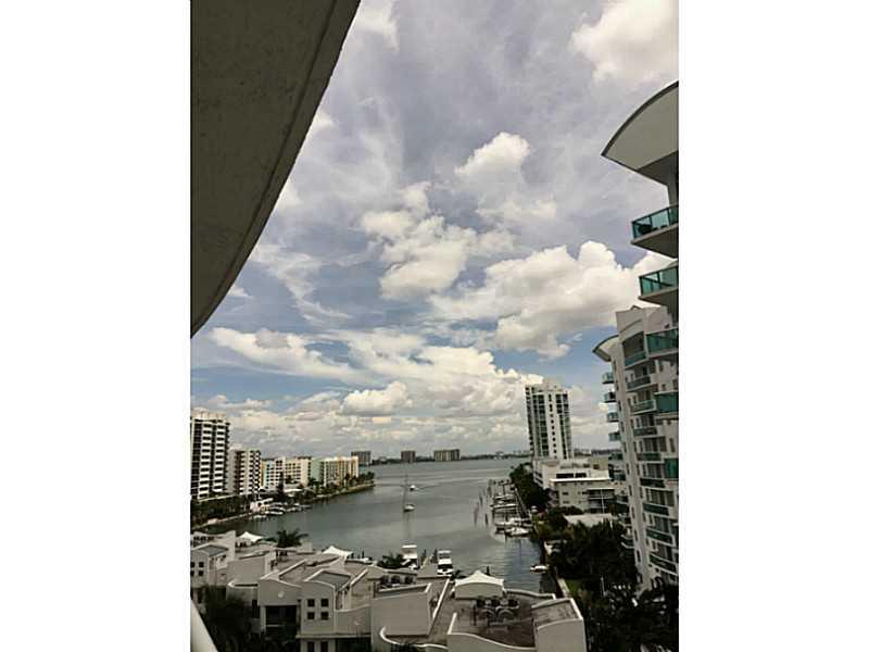 Beautiful waterfront unit at the luxurious 360 Condo. In the Heart of North bay village. Incredible panoramic views of the bay, downtown miami, and miami beach. 2 bedroom and 2 full bathrooms. Nice open kitchen and stainless steel appliances. Large balcon y, washer and dryer in unit. Full amenities in the building. 24 hour security, valet pet friendly. PRIVATE MARINA. pool & exercise room. VERY NICE AREA.ALSO AVAILABLE FOR SALE