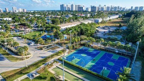 A home in Hallandale Beach