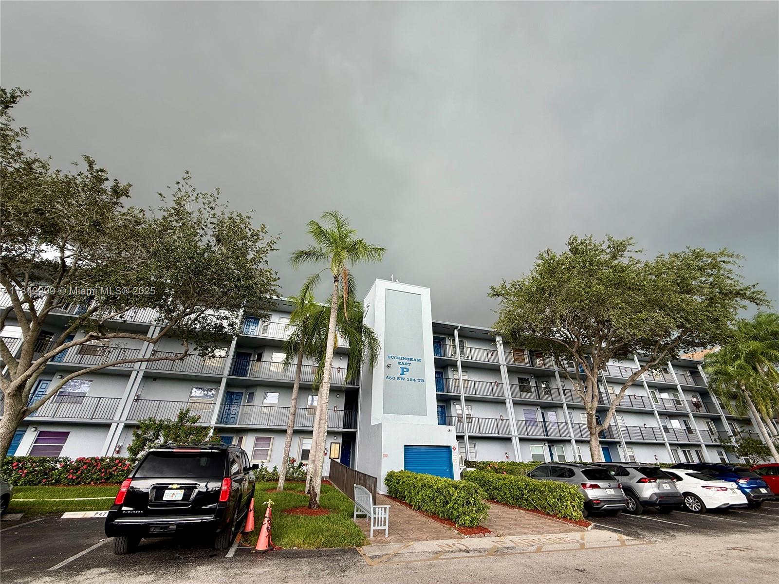 This community is for 55+.The name of the building is Buckingham. This apartment comes with two bedrooms, two full bathrooms and the best thing of all it's on the first floor. this is very rare to find. The parking is right next to the unit. you are walking distance to the main entrance. It has a huge golf course. It has a magnificent pool and gym. Don't miss out on this great opportunity and enjoy the lifestyle. this is close to many shopping centers. It's minutes away from Walmart, Publix, Burlington, CVS and Walgreens.This property won't last.The apartment is ready to rent. Easy to show.