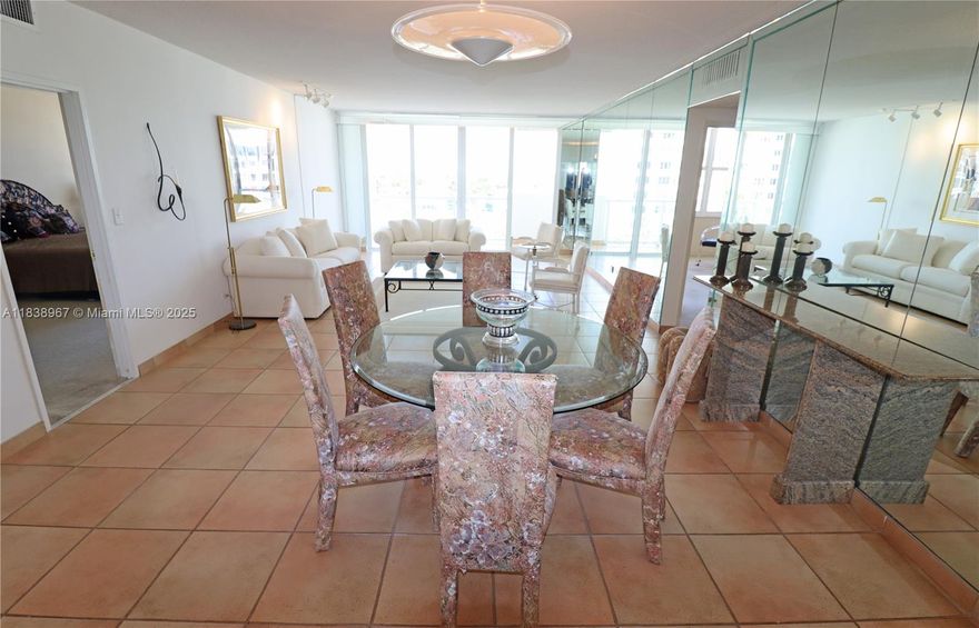 Millionaire’s Row Beachfront Pristine Large 2 Bedroom 2 Bath Condo with Views of the Intracoastal, Miami Beach Skyline and Sunset. The Big Living and Dining Area opens to a Covered Open Tiled Balcony with Panoramic Water and City Views. The Functional Split Bedroom plan offers Big Bedrooms. Short term Airbnb 30 day minimum rentals are allowed . Amenities include a Gym, Pool, Use of Beach and Pool Lounge Chairs, BBQ, Valet Parking, 24-hour Lobby Guard & Direct Beach/Boardwalk access. The Maintenance fee includes AC, Fiber Optic Internet & Cable & Bike Storage. Building Updates include Elevators, New Carpeting a Freshly Painted Hallways. Prime location near Shops, Restaurants & Public Transportation. Furniture included-Motivated Seller- Monthly assessment fee of $1106. EASY TO VIEW THIS GEM!