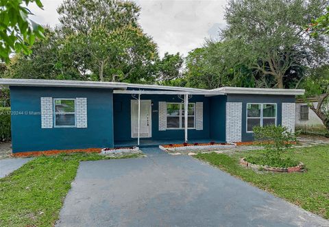 A home in North Miami