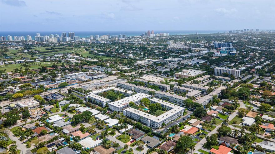 Live the South Florida lifestyle in this beautiful 2 bedroom, 2 bath residence just minutes from the beach. Step inside to a bright and inviting layout featuring impact windows that fill the space with natural light while providing peace of mind, features new flooring, new kitchen counter tops and appliances. The living area flows seamlessly to your private screened-in balcony, an ideal setting for morning coffee or evening unwinding overlooking lush tropical gardens and a sparkling resort-style pool. The well-kept community creates a tranquil, park-like environment and features desirable amenities, including a relaxing sauna, offering a true sense of retreat. Perfectly positioned just minutes from the beach, fine dining, shopping, and vibrant nightlife and Fort Lauderdale International Airport, this residence delivers an elevated South Florida lifestyle with both sophistication and ease. An opportunity for full-time living, a seasonal escape, or a smart investment in one of Fort Lauderdale’s most desirable locations, where every day feels like a getaway. RENT RIGHT AWAY. 90 Day min.